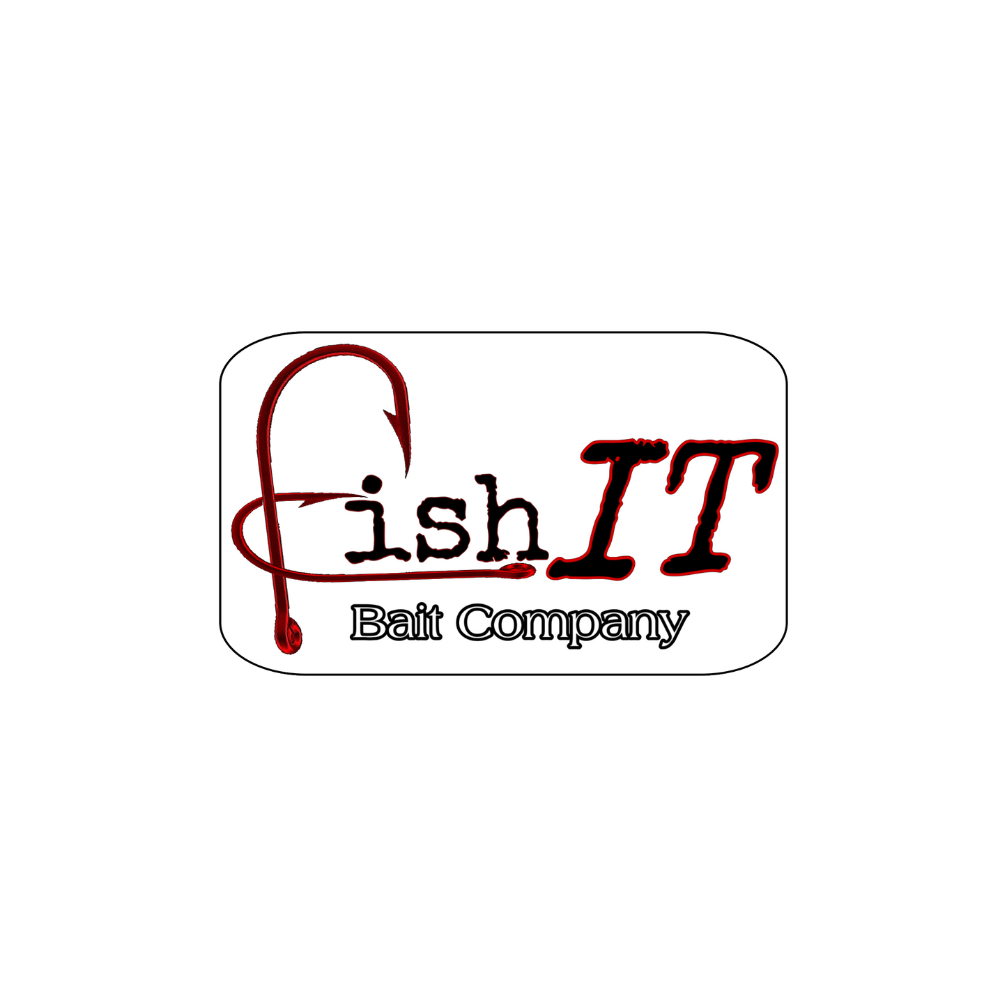 FishIT Stickers - 3"x2"