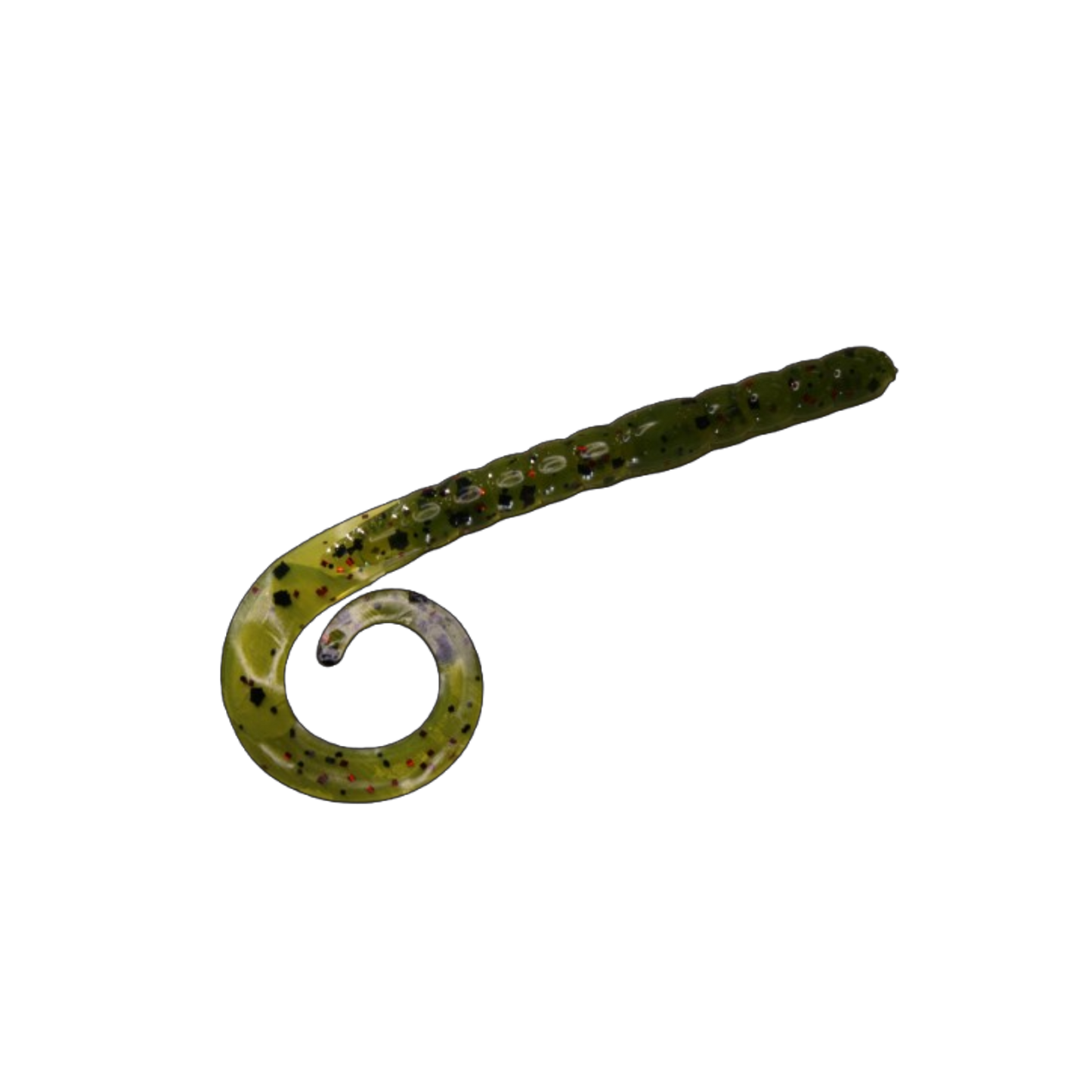 7" Curly Tail Worm - 10/Pack
