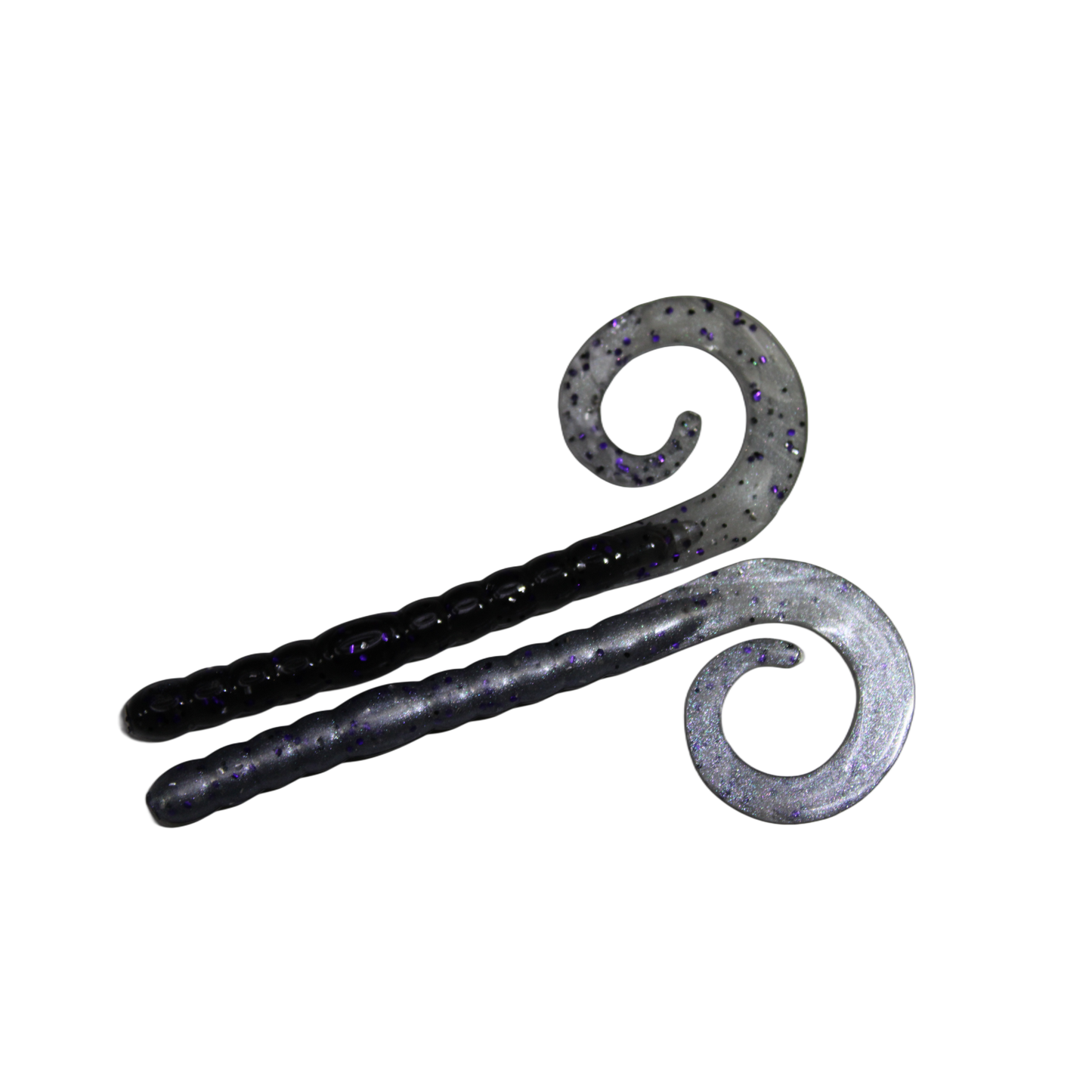 7" Curly Tail Worm - 10/Pack