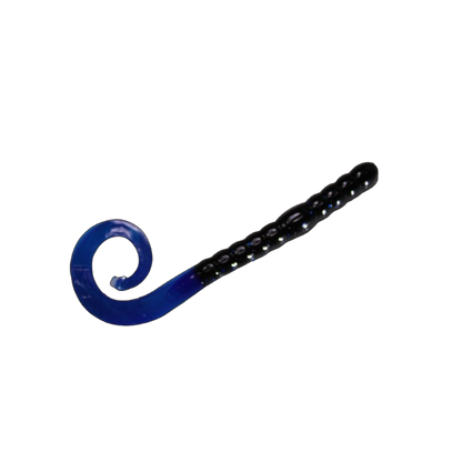7" Curly Tail Worm - 10/Pack