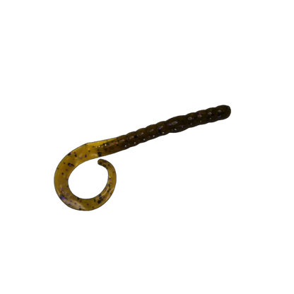 7" Curly Tail Worm - 10/Pack