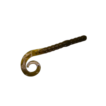 7" Curly Tail Worm - 10/Pack
