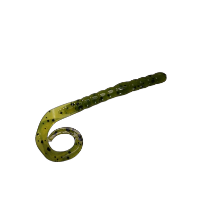 7" Curly Tail Worm - 10/Pack