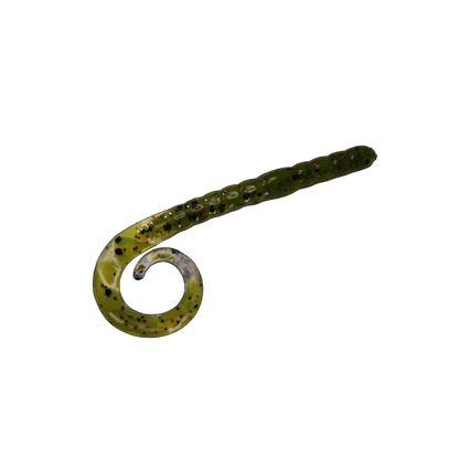 7" Curly Tail Worm - 10/Pack