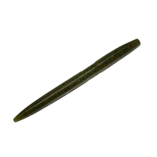 5" Stick Worm - Pumpkin Craw